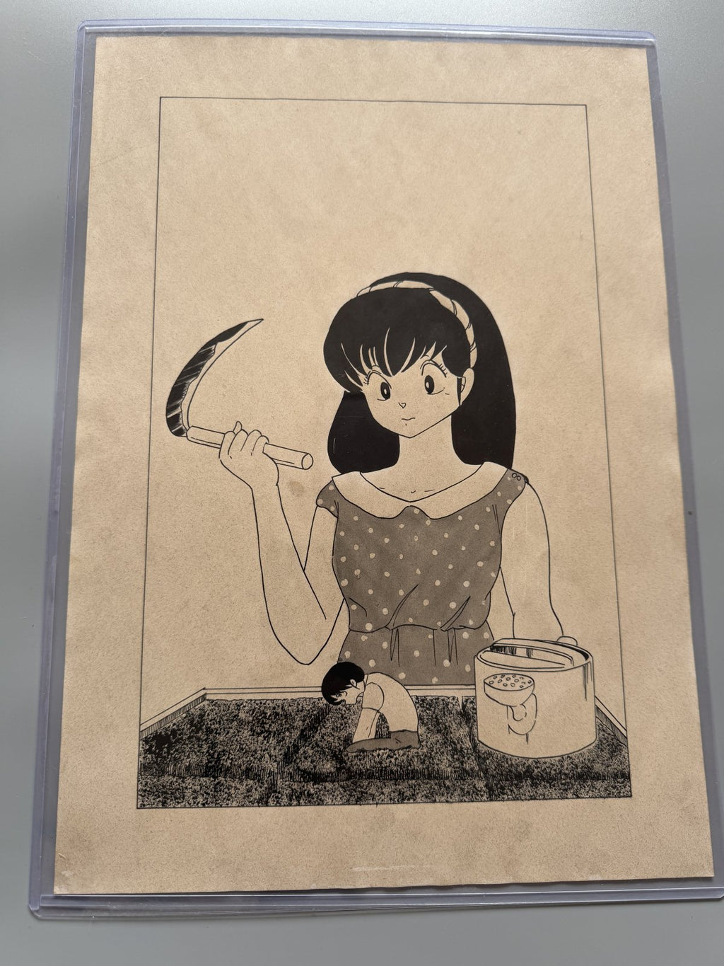 Detail view 9 of Maison Ikkoku Scene | Showa Era Manga Art