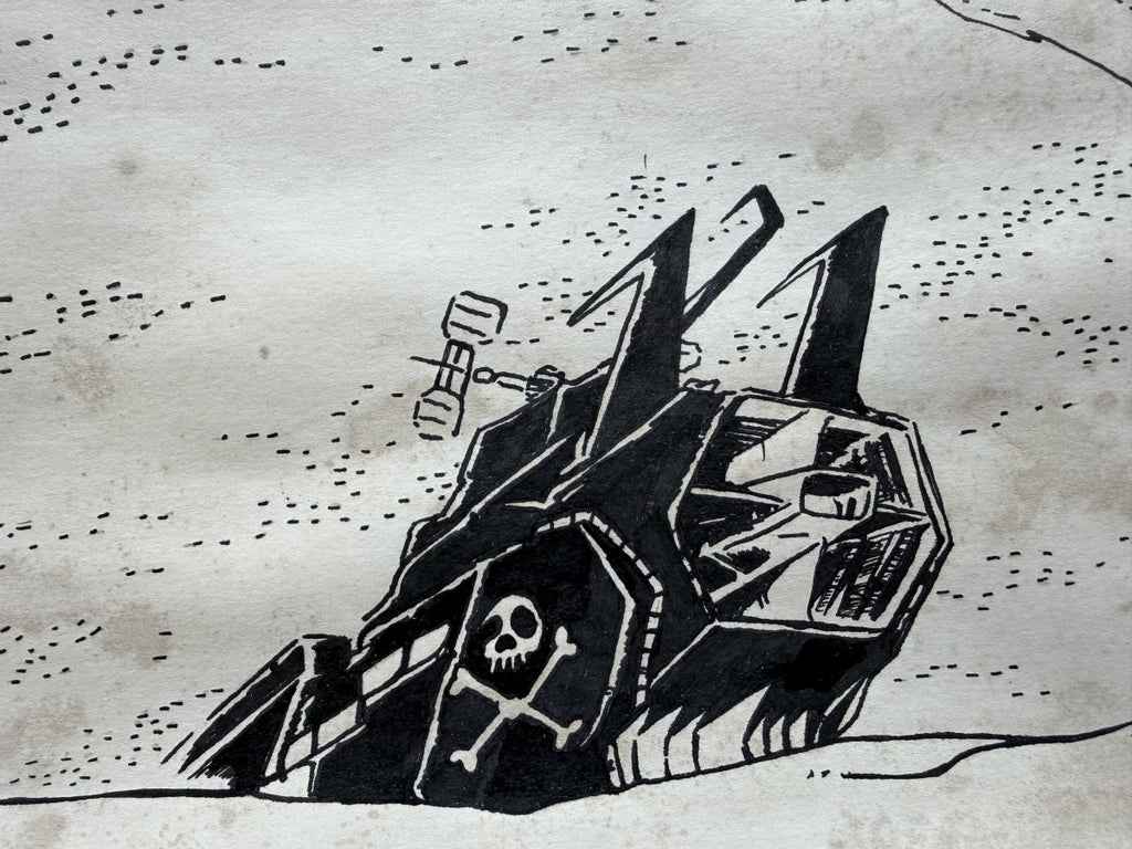 Dialogue balloons and text detail from Galaxy Express 999 Scene