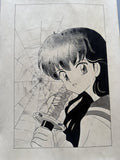 Rumiko Takahashi Inuyasha Scene | Douga-Style Hand-Drawn Vintage Manga Art