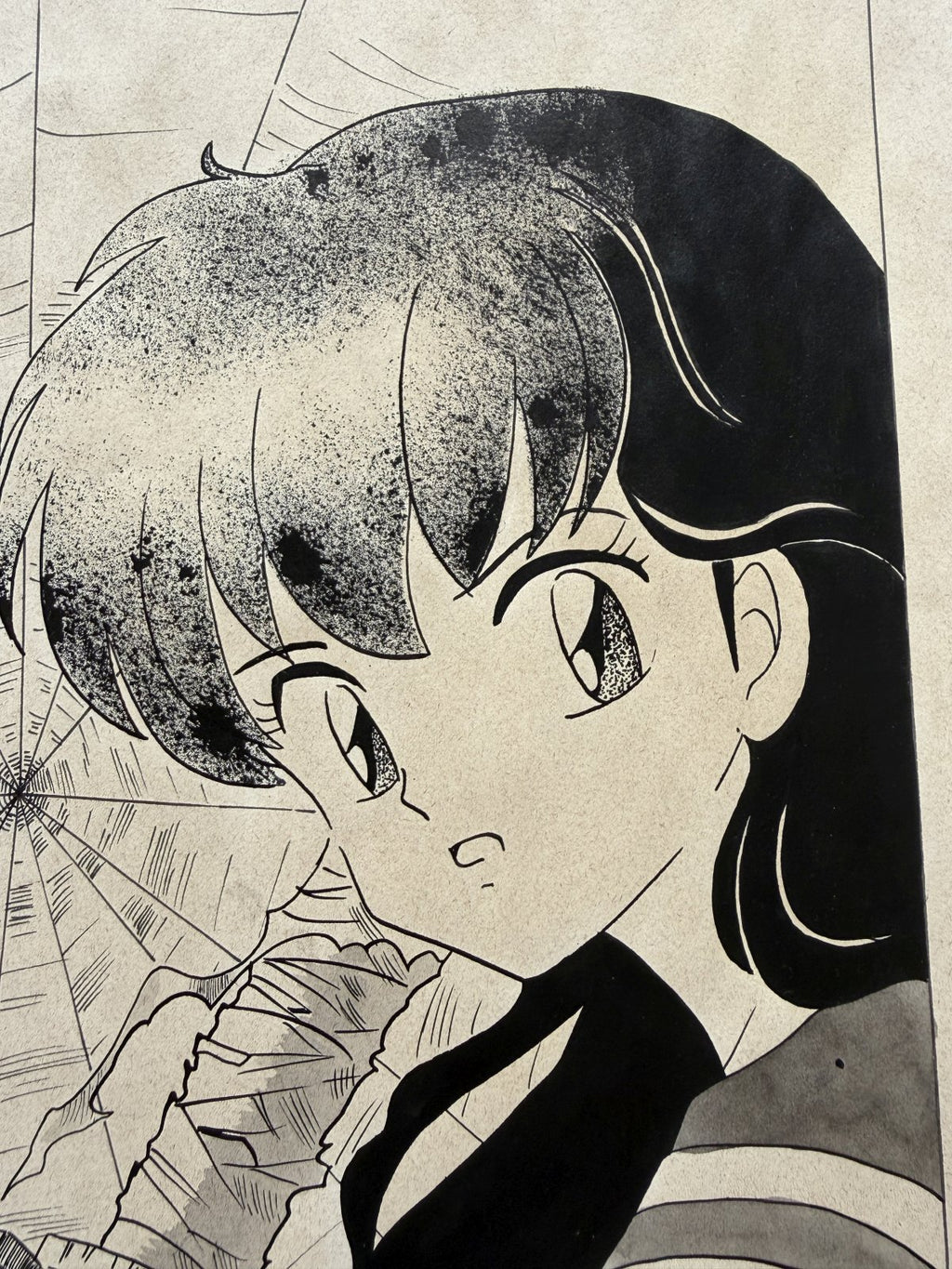 Dialogue balloons and text detail from Inuyasha Scene