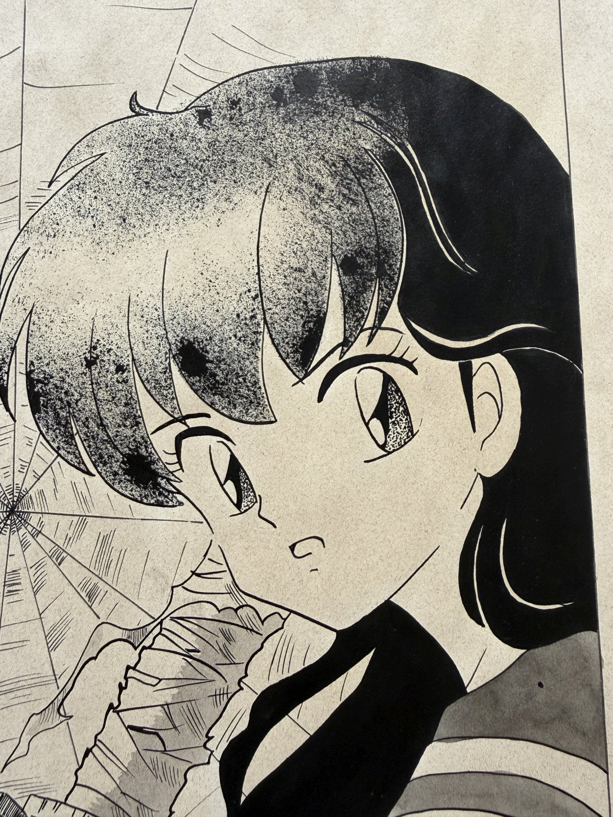 Dialogue balloons and text detail from Inuyasha Scene