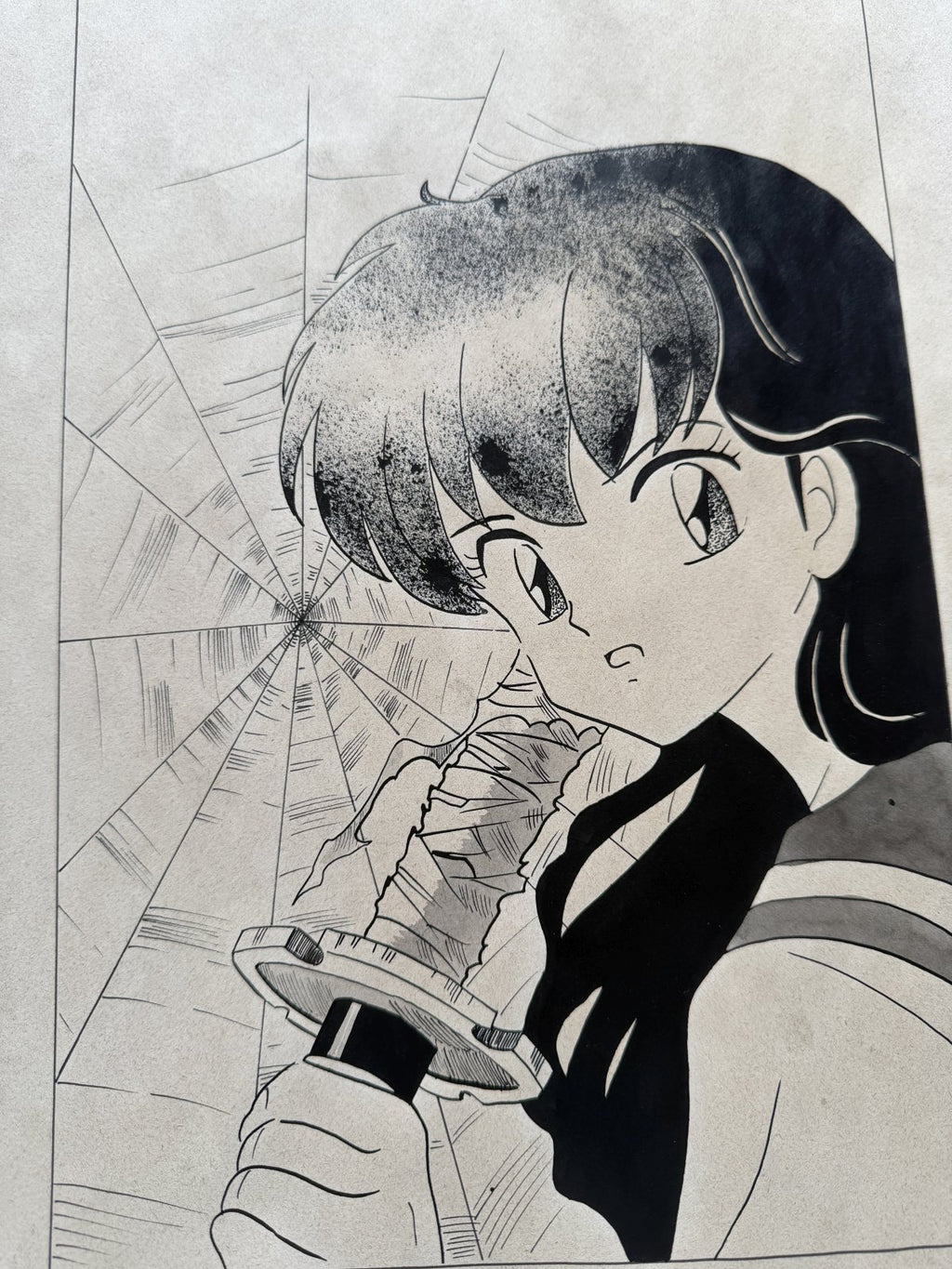 Detail view 6 of Inuyasha Scene | Showa Era Manga Art
