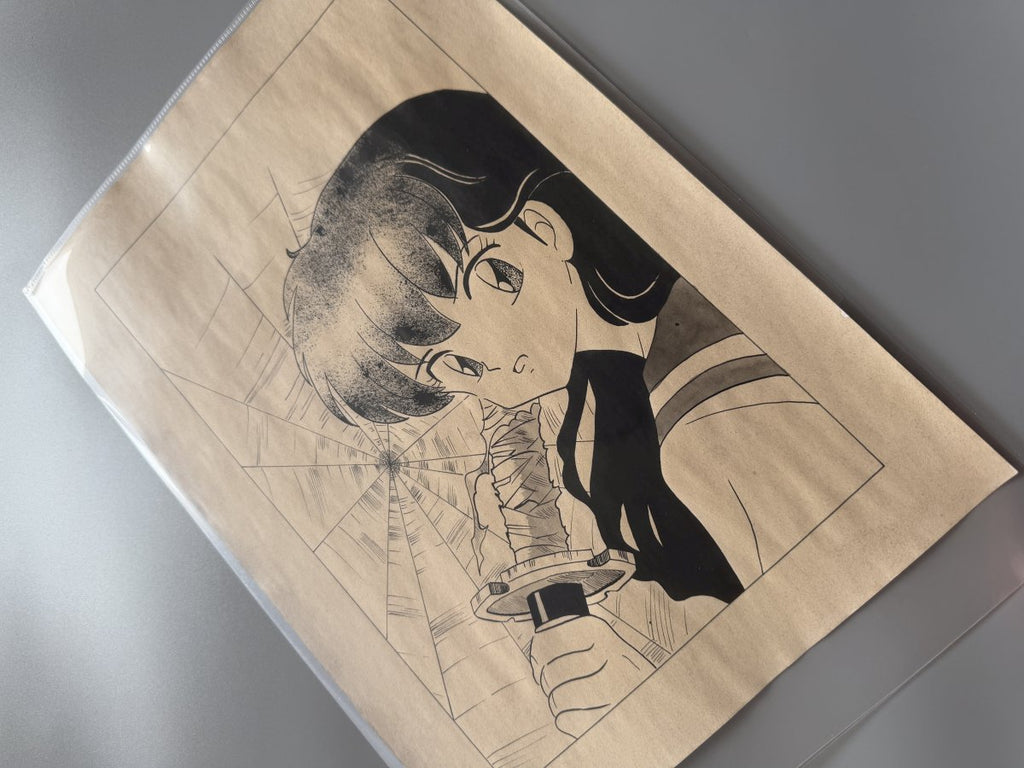 Detail view 9 of Inuyasha Scene | Showa Era Manga Art