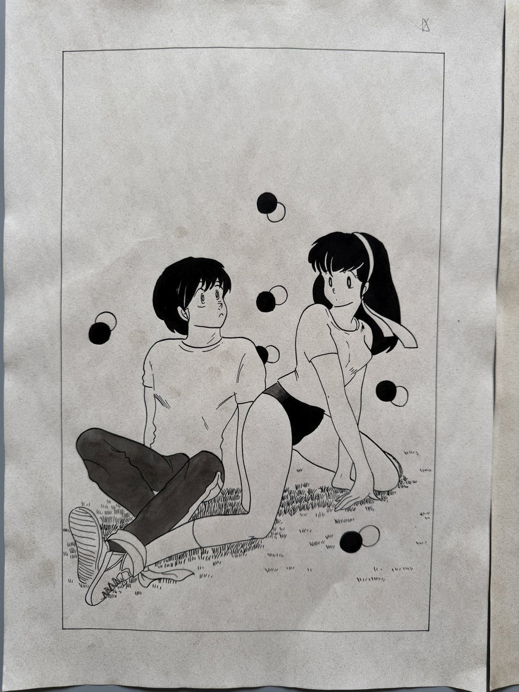 Detail view 6 of Maison Ikkoku Scene | Showa Era Manga Art