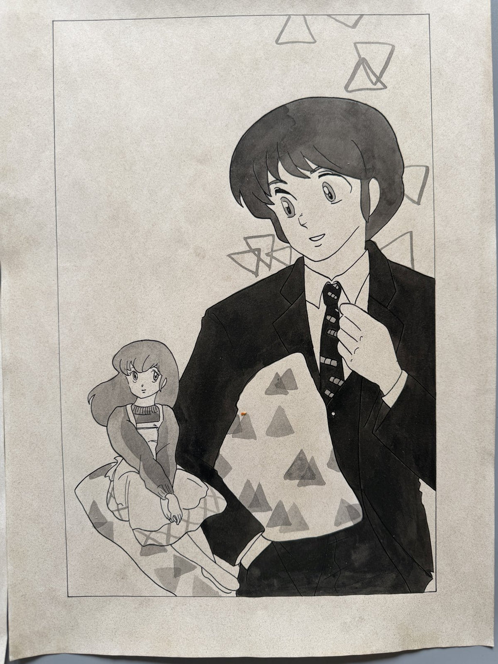 Detail view 7 of Maison Ikkoku Scene | Showa Era Manga Art