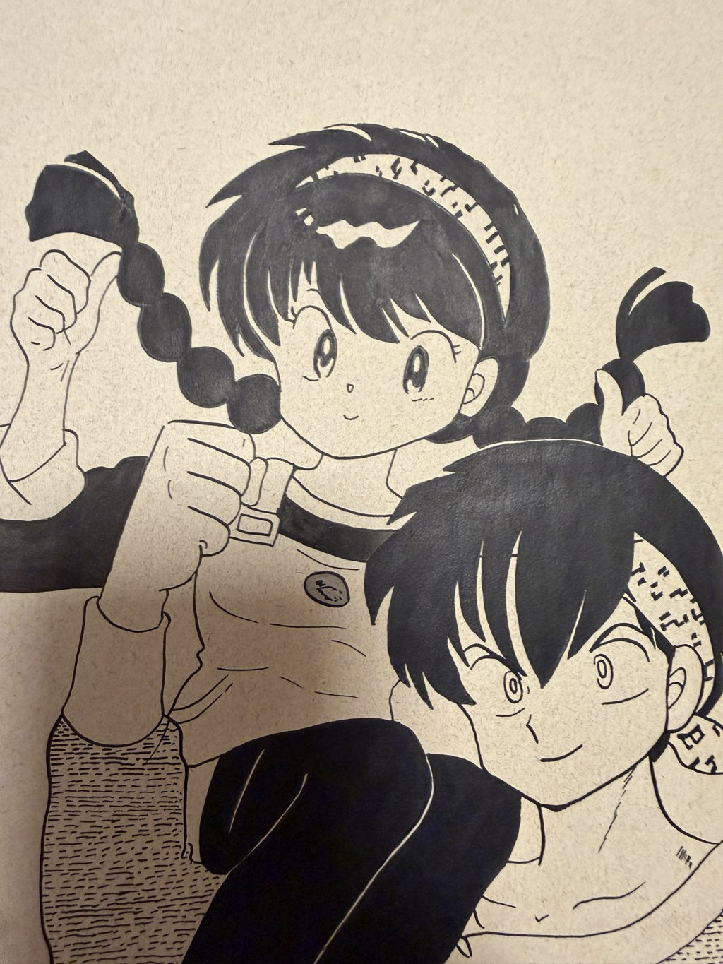 Detail view 6 of Ranma Scene | Showa Era Manga Art