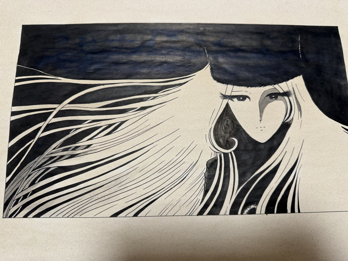 Detail view 6 of Galaxy Express 999 Scene | Showa Era Manga Art