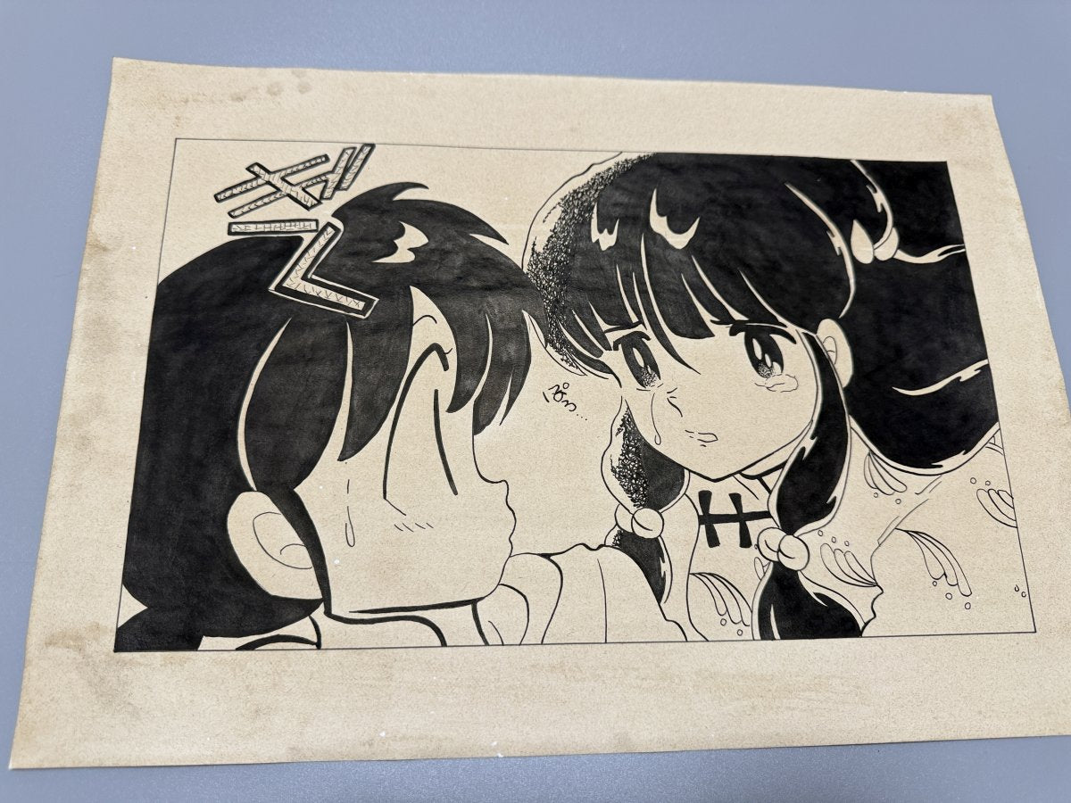 Black backing board and protective packaging of Ranma Scene