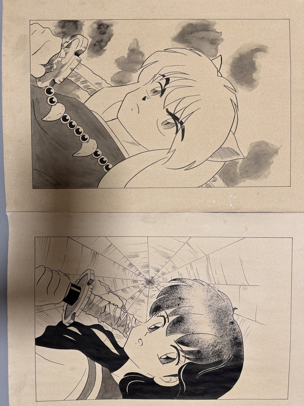Detail view 11 of Inuyasha Scene | Showa Era Manga Art