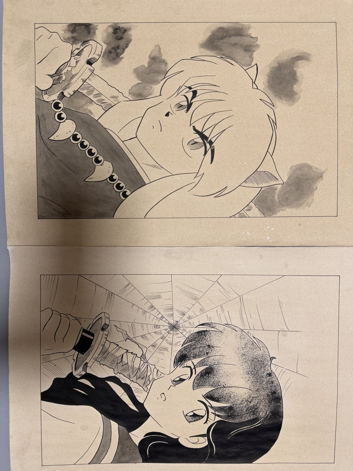 Detail view 11 of Inuyasha Scene | Showa Era Manga Art