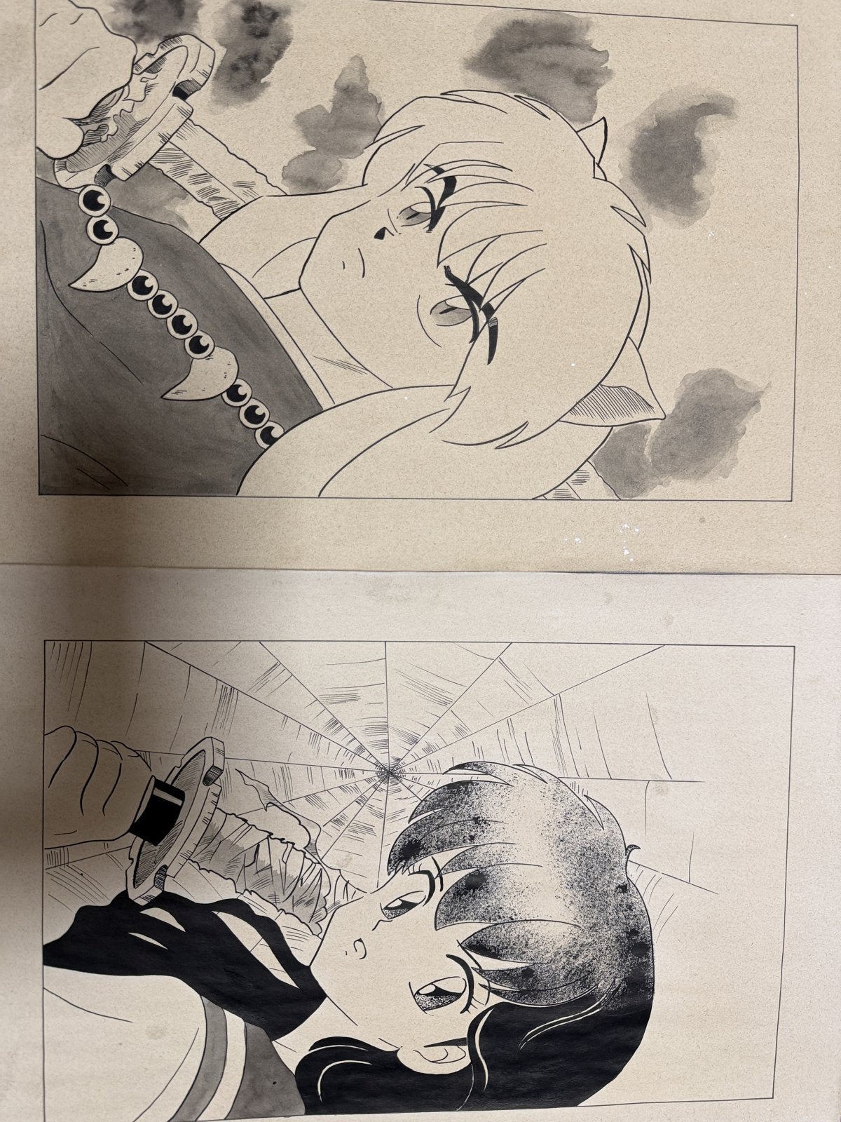 Detail view 12 of Inuyasha Scene | Showa Era Manga Art