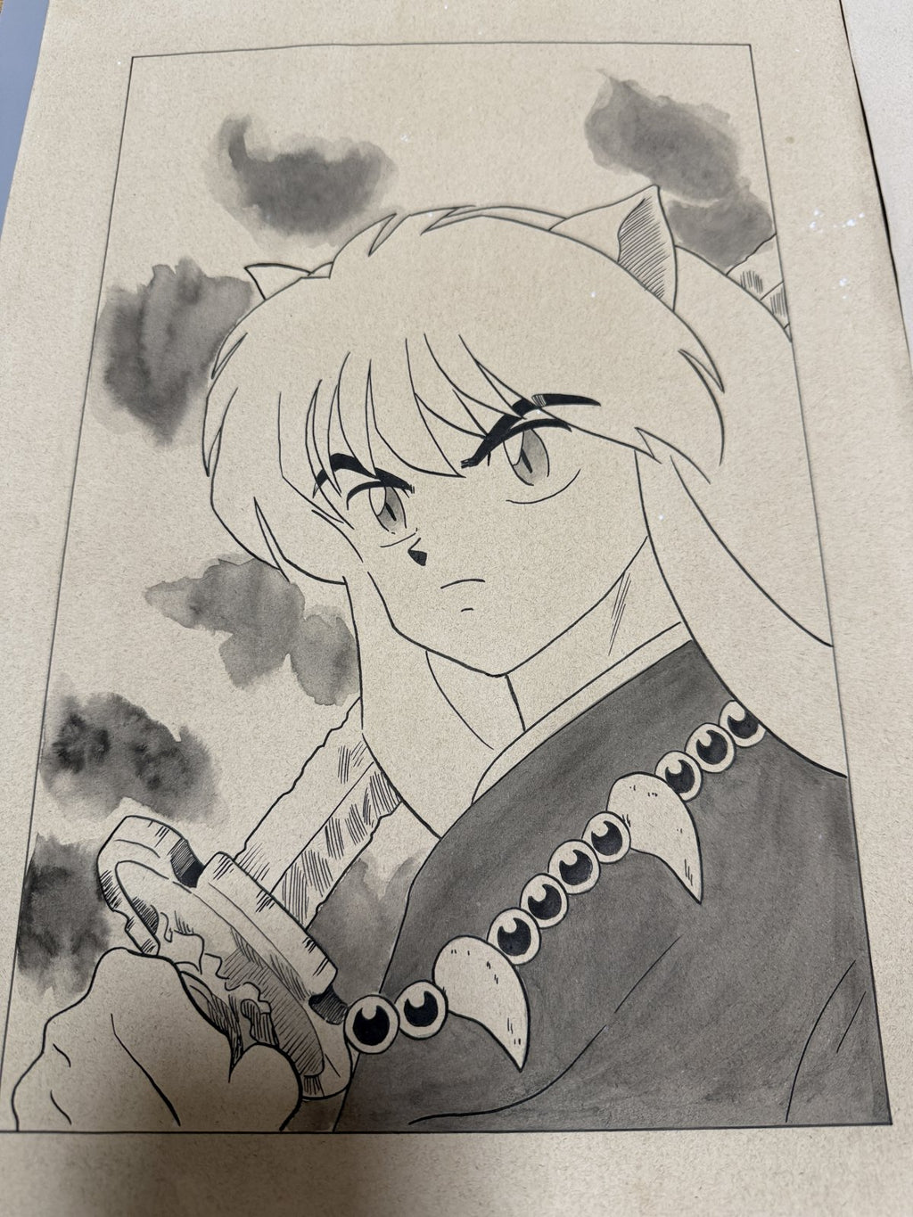 Detail view 13 of Inuyasha Scene | Showa Era Manga Art