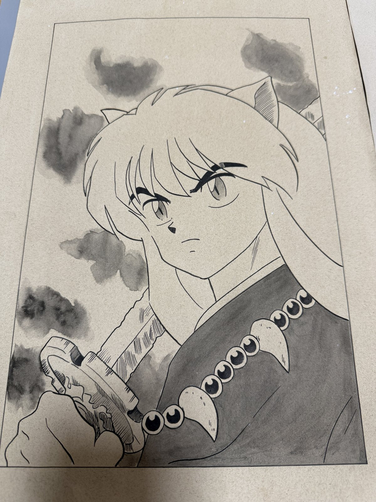 Detail view 13 of Inuyasha Scene | Showa Era Manga Art