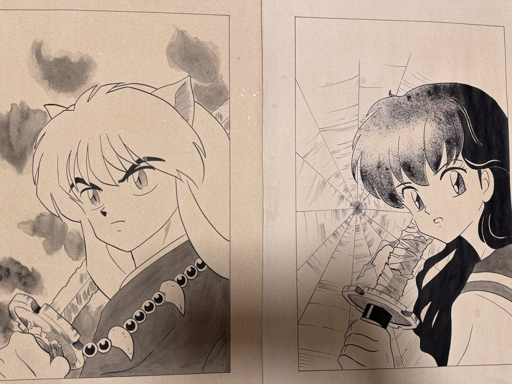 Detail view 21 of Inuyasha Scene | Showa Era Manga Art