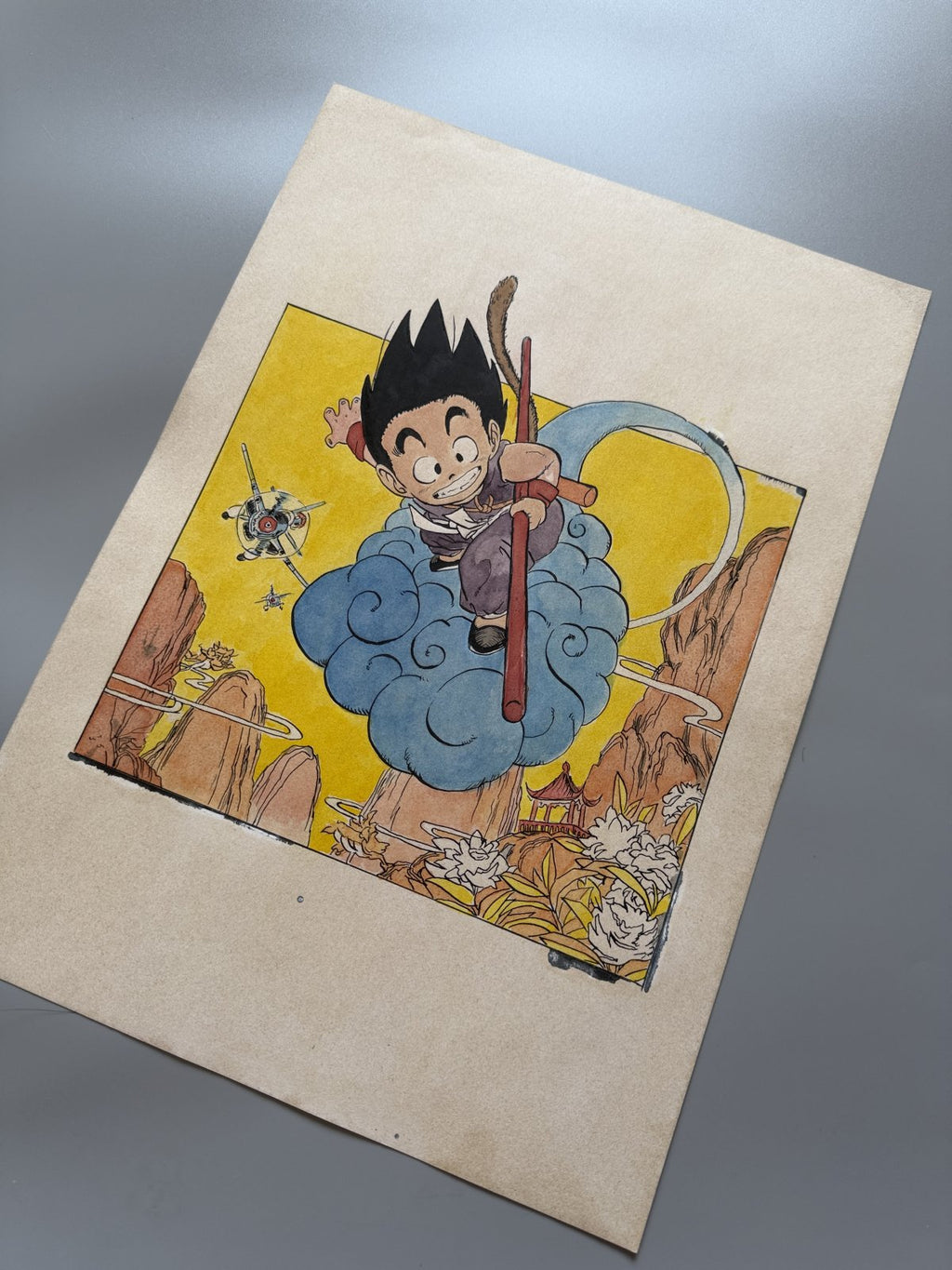 Detail view 6 of Dragon Ball Scene | Showa Era Manga Art