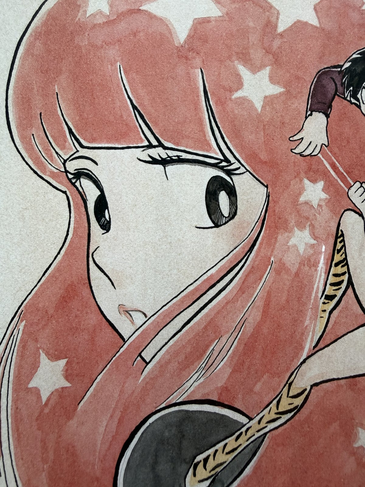 Dialogue balloons and text detail from Urusei Yatsura Scene