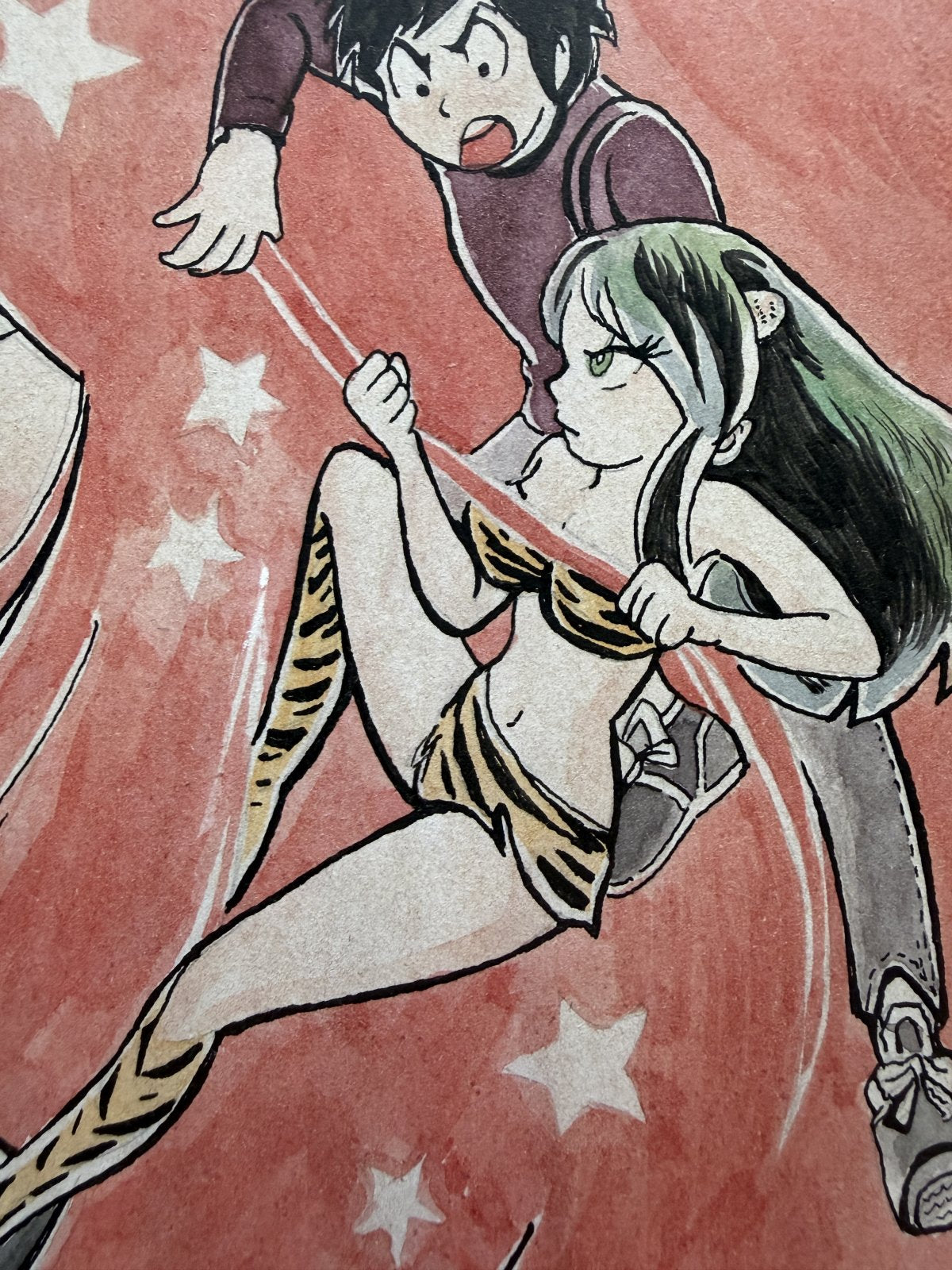Detail view 6 of Urusei Yatsura Scene | Showa Era Manga Art
