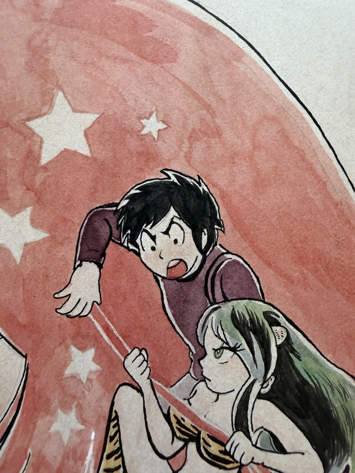 Detail view 7 of Urusei Yatsura Scene | Showa Era Manga Art