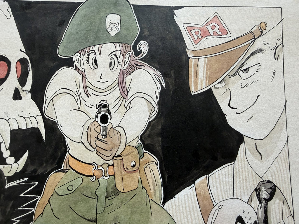 Detail view 6 of Dragon Ball Scene | Showa Era Manga Art