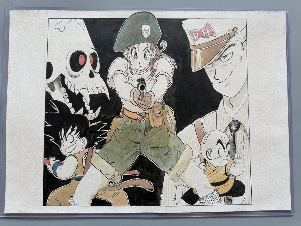 Detail view 7 of Dragon Ball Scene | Showa Era Manga Art
