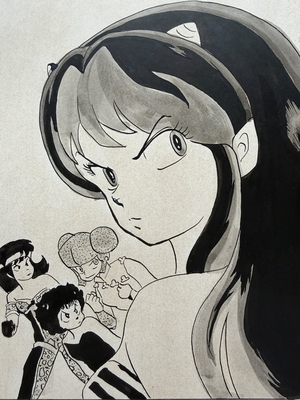 Detail view 6 of Urusei Yatsura Scene | Showa Era Manga Art