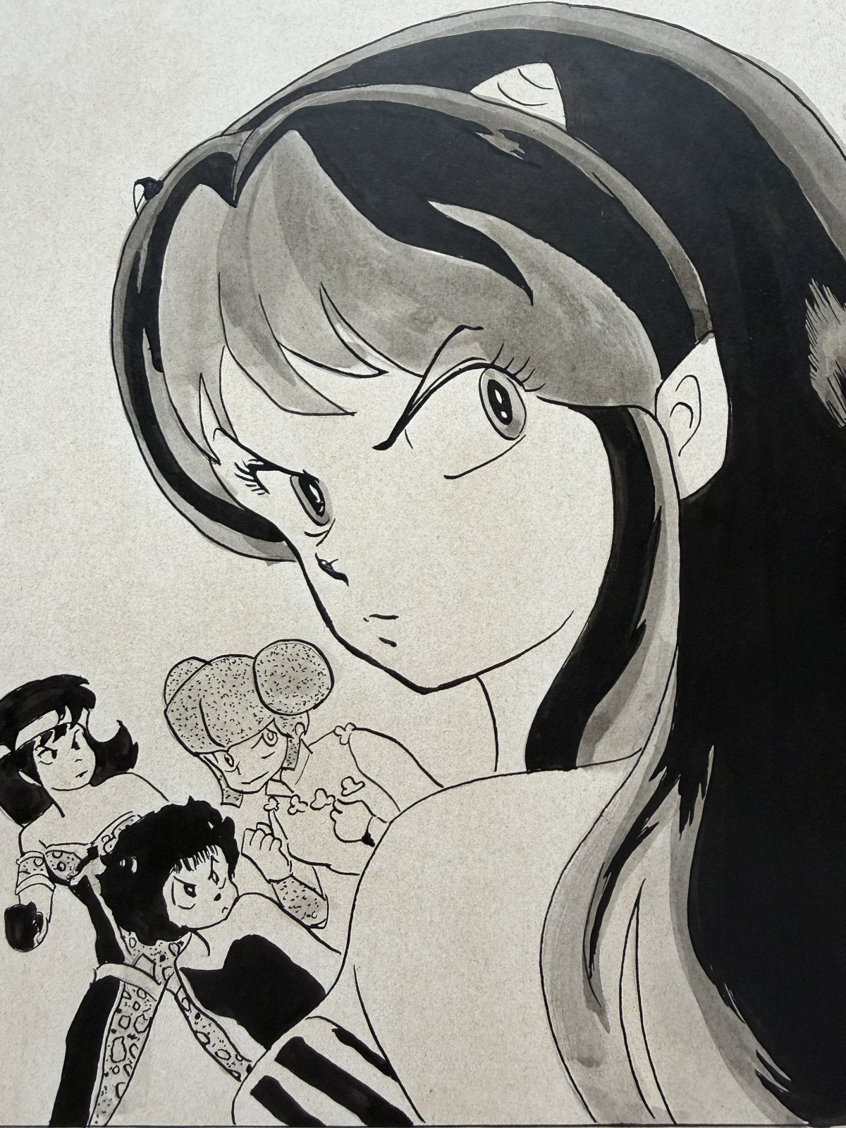 Detail view 6 of Urusei Yatsura Scene | Showa Era Manga Art
