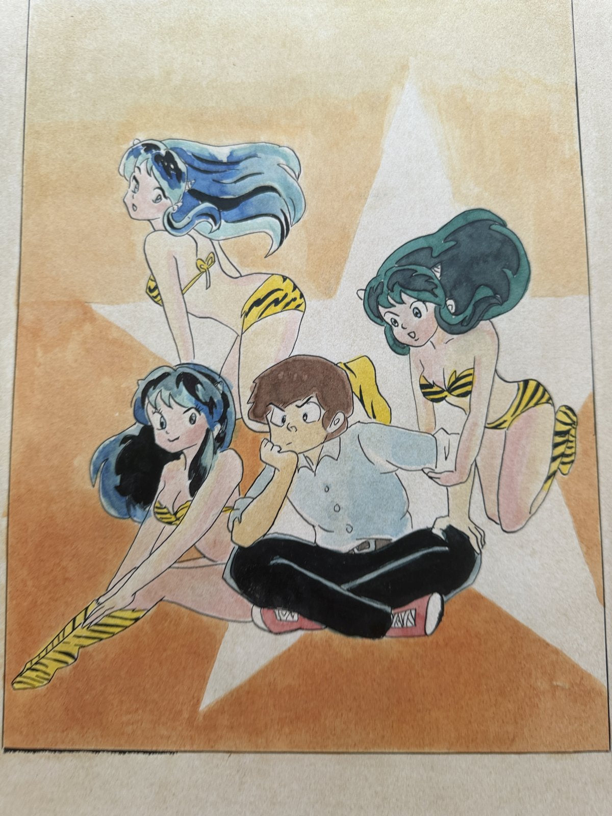 Dialogue balloons and text detail from Urusei Yatsura Scene
