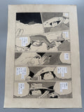 Leiji Matsumoto Galaxy Express 999 Scene | Douga-Style Hand-Drawn Vintage Manga Art