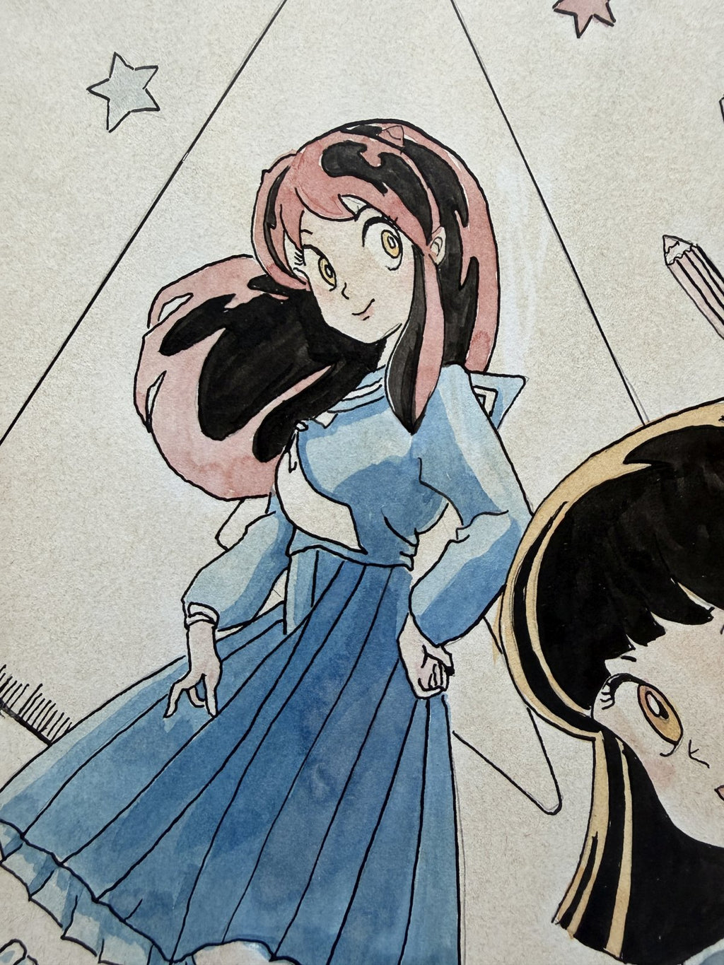 Dialogue balloons and text detail from Urusei Yatsura Scene