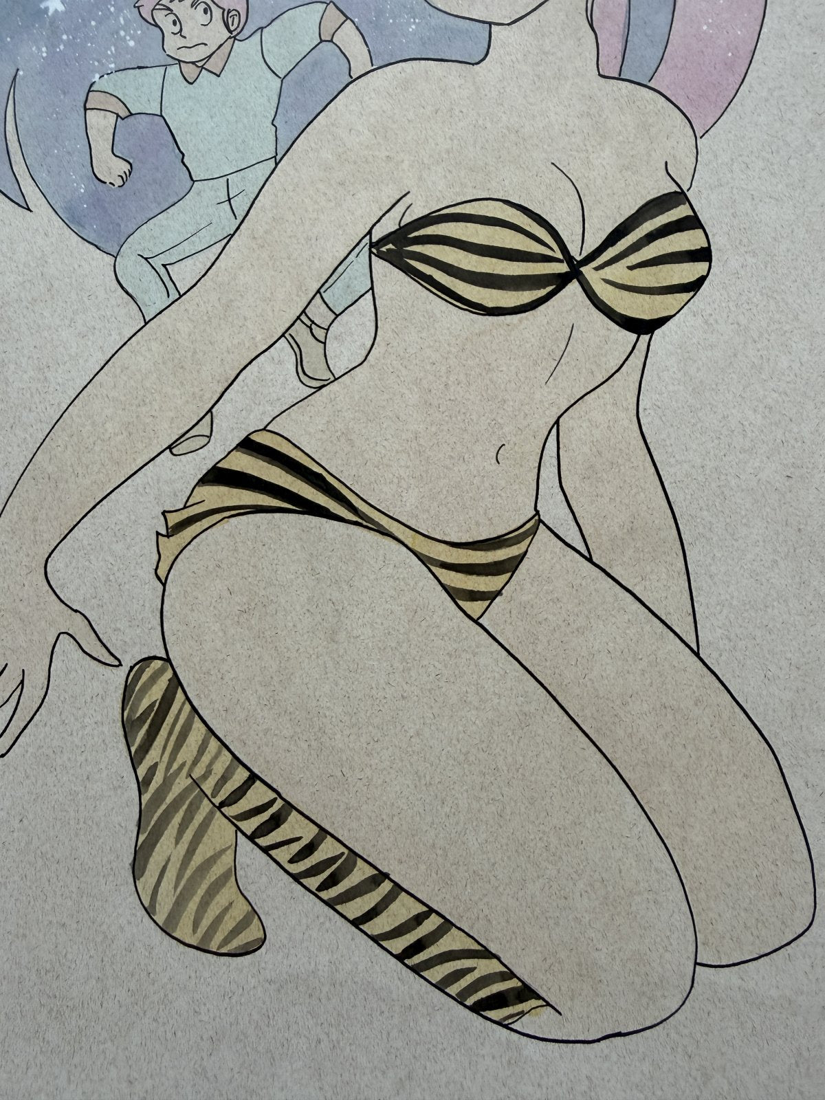 Detail view 6 of Urusei Yatsura Scene | Showa Era Manga Art