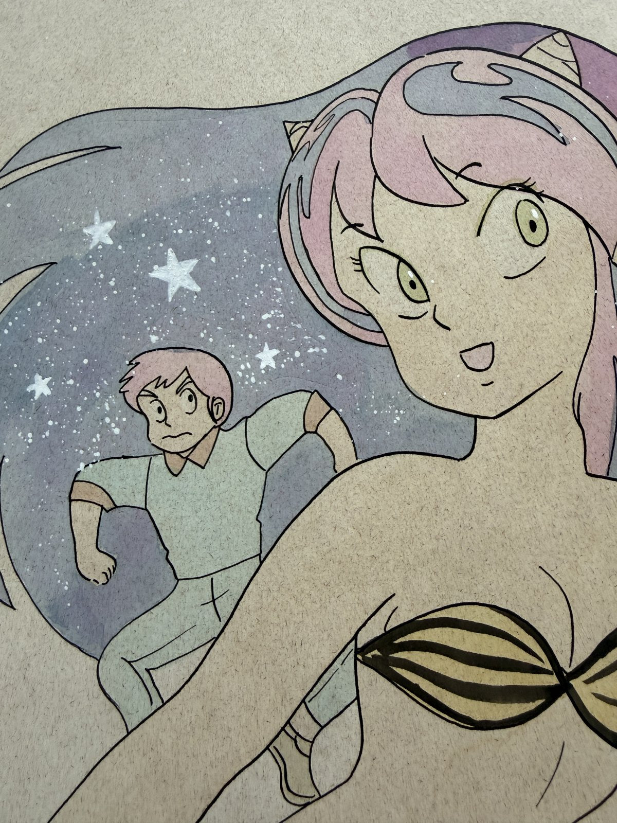 Detail view 8 of Urusei Yatsura Scene | Showa Era Manga Art