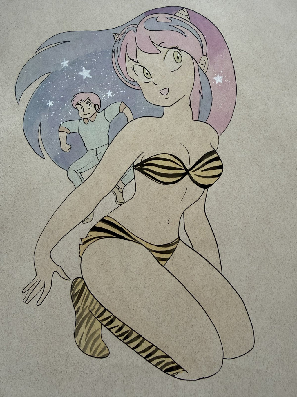 Detail view 9 of Urusei Yatsura Scene | Showa Era Manga Art