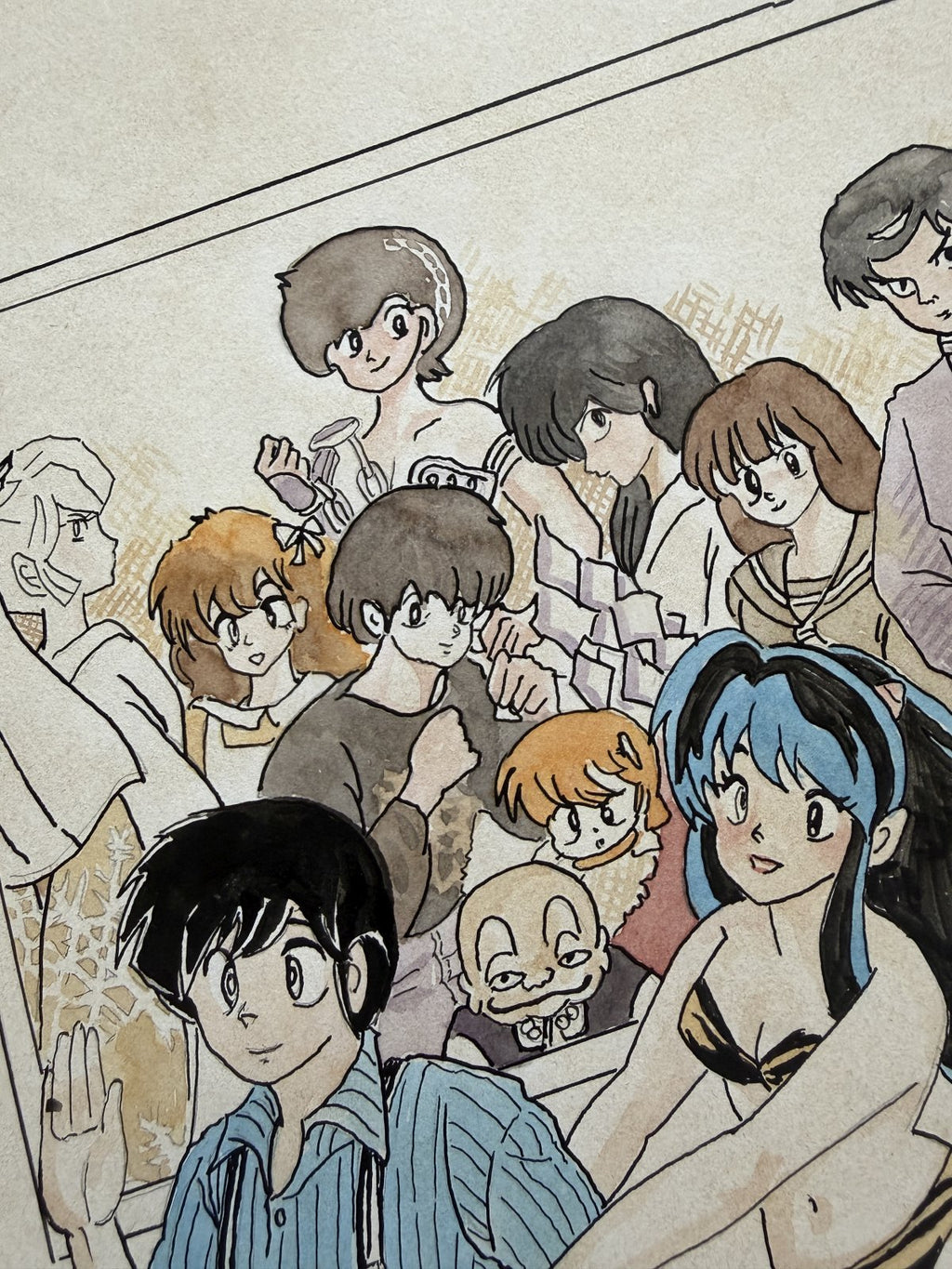 Detail view 7 of Urusei Yatsura Scene | Showa Era Manga Art