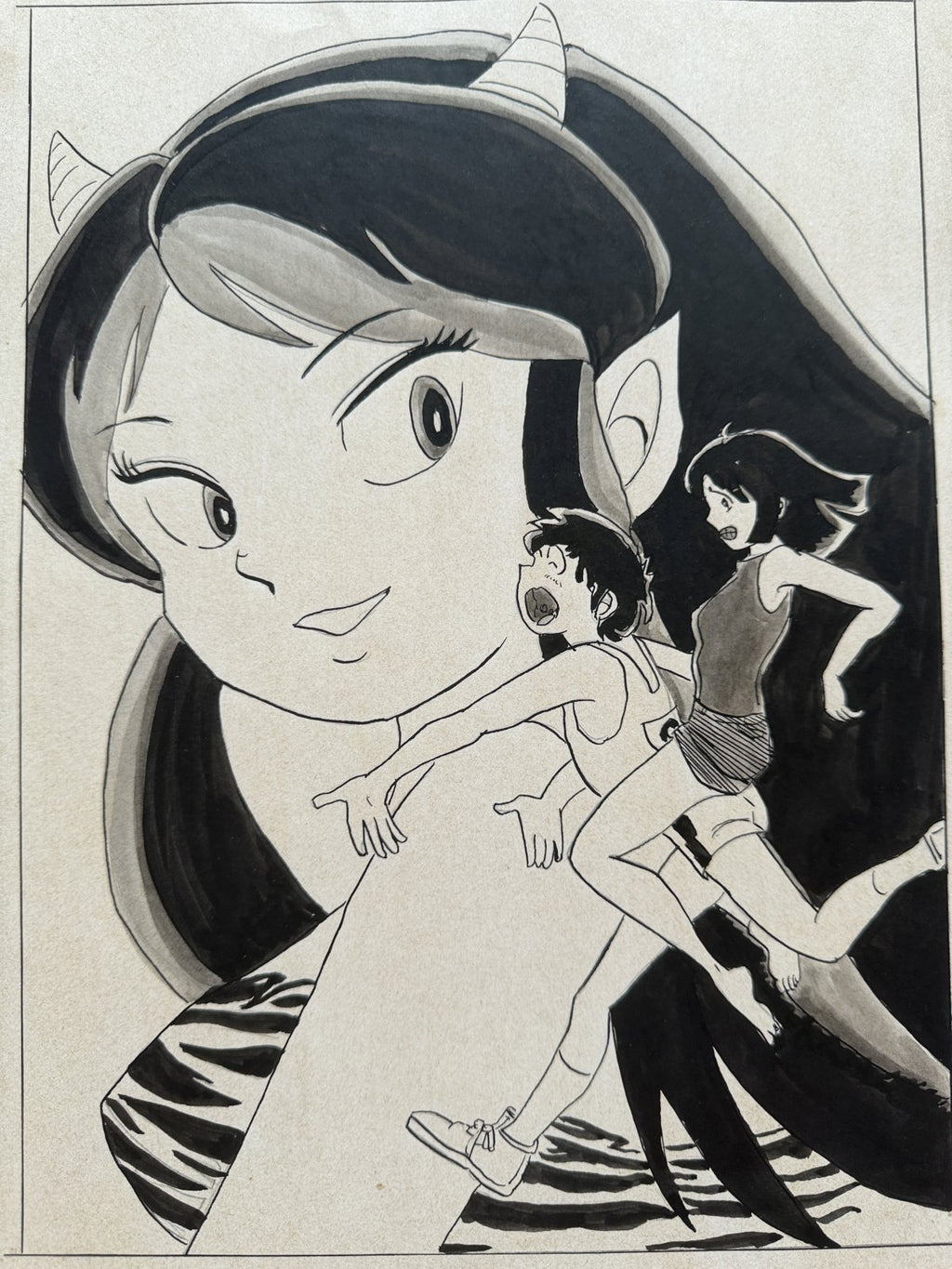 Detail view 6 of Urusei Yatsura Scene | Showa Era Manga Art