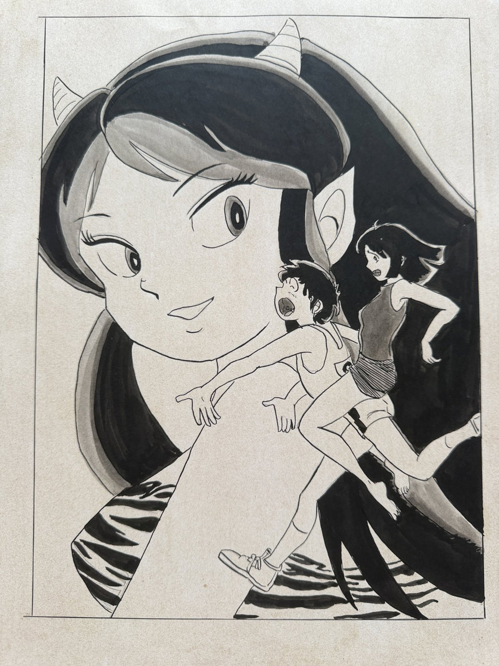 Detail view 7 of Urusei Yatsura Scene | Showa Era Manga Art