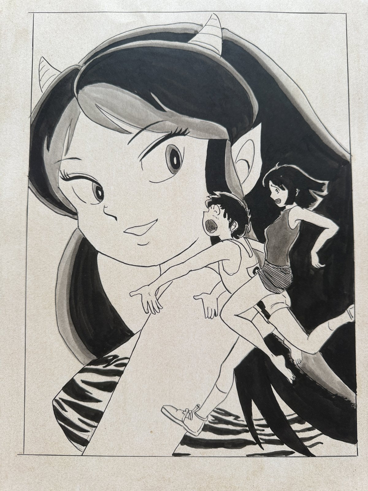 Detail view 7 of Urusei Yatsura Scene | Showa Era Manga Art