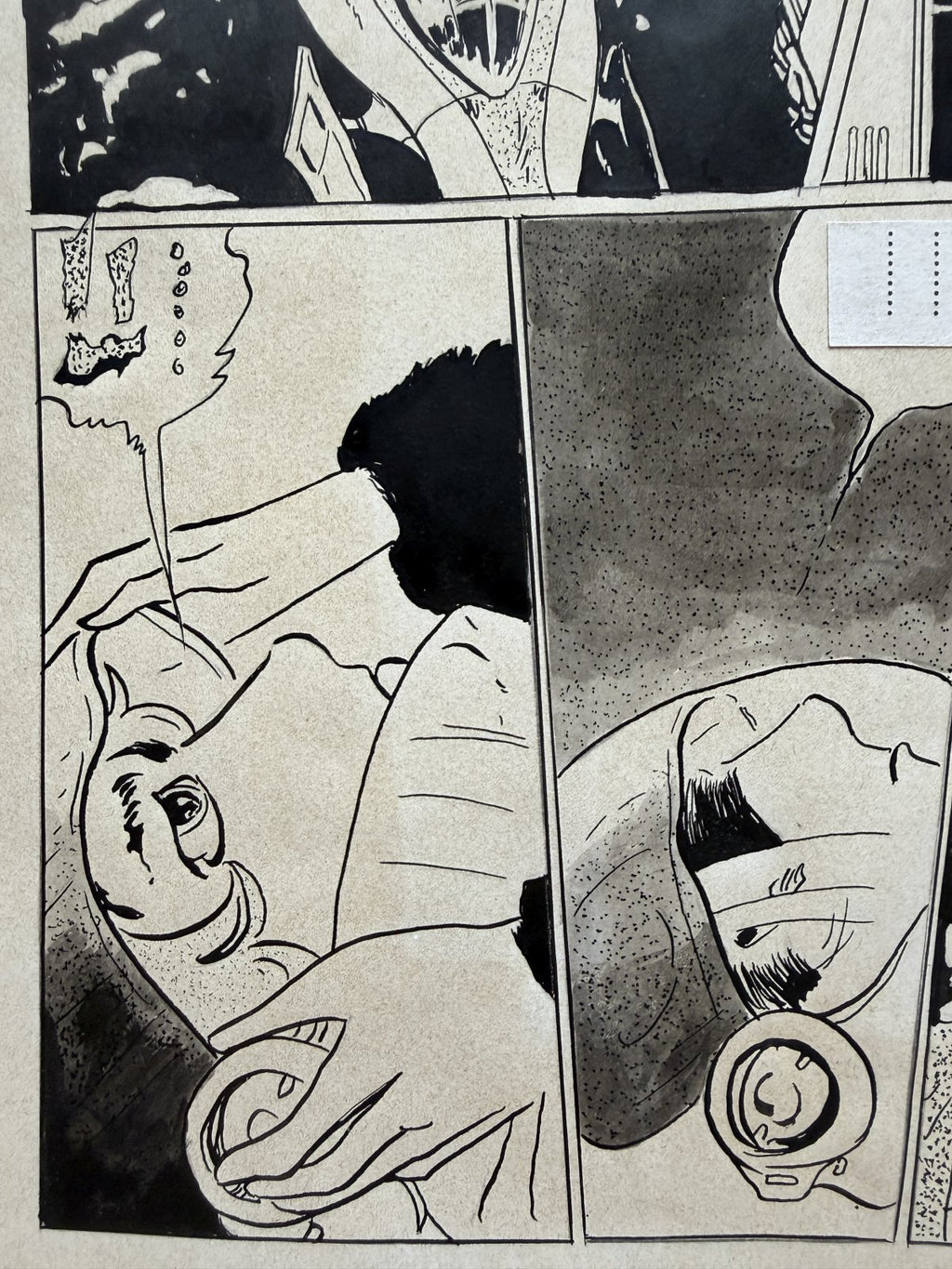 Detail view 6 of Galaxy Express 999 Scene | Showa Era Manga Art