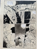 Leiji Matsumoto Galaxy Express 999 Scene | Douga-Style Hand-Drawn Vintage Manga Art