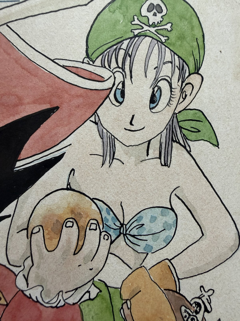 Detail view 6 of Dragon Ball Scene | Showa Era Manga Art