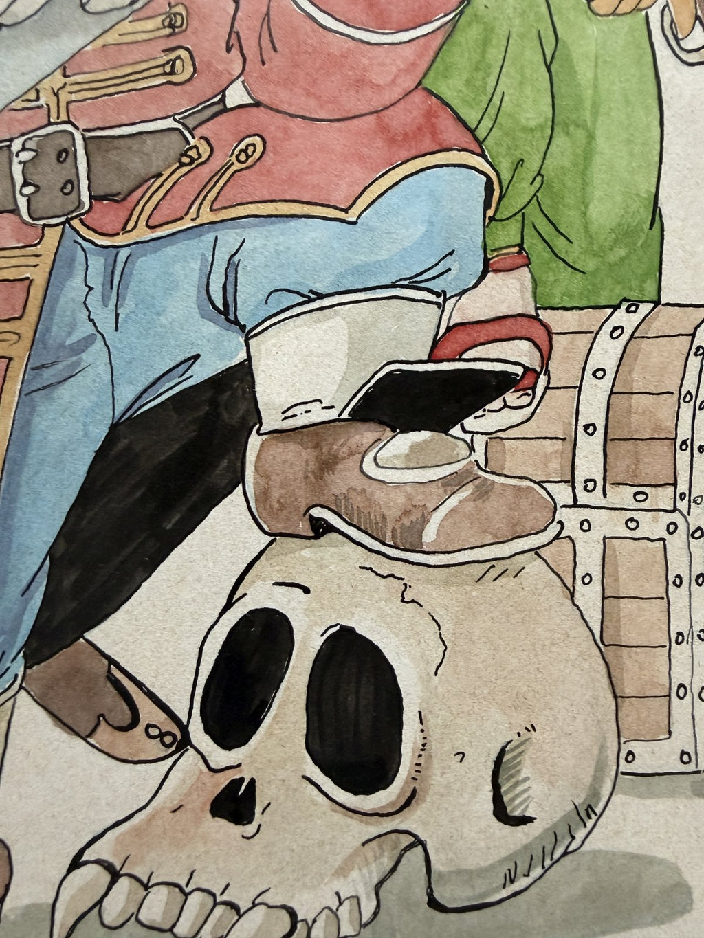 Detail view 7 of Dragon Ball Scene | Showa Era Manga Art