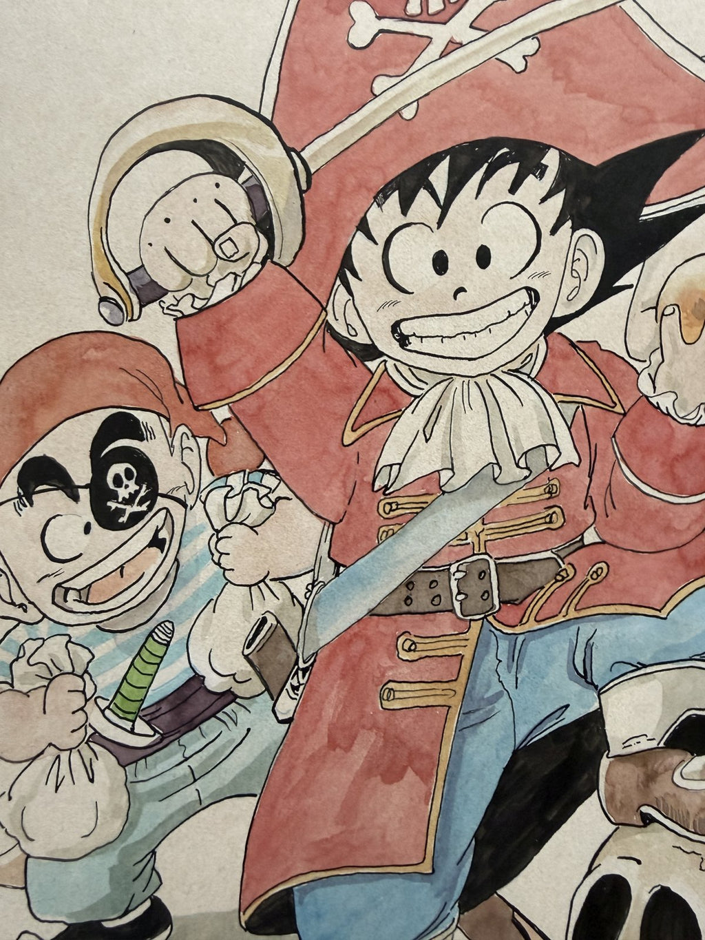 Detail view 8 of Dragon Ball Scene | Showa Era Manga Art