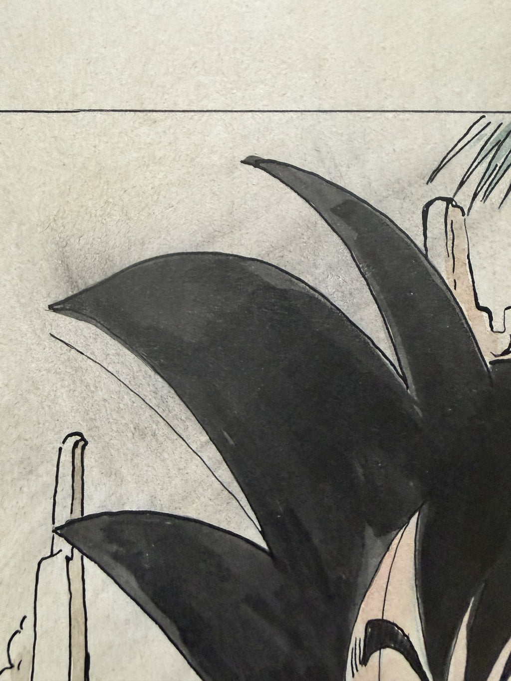 Detail view 8 of Dragon Ball Scene | Showa Era Manga Art