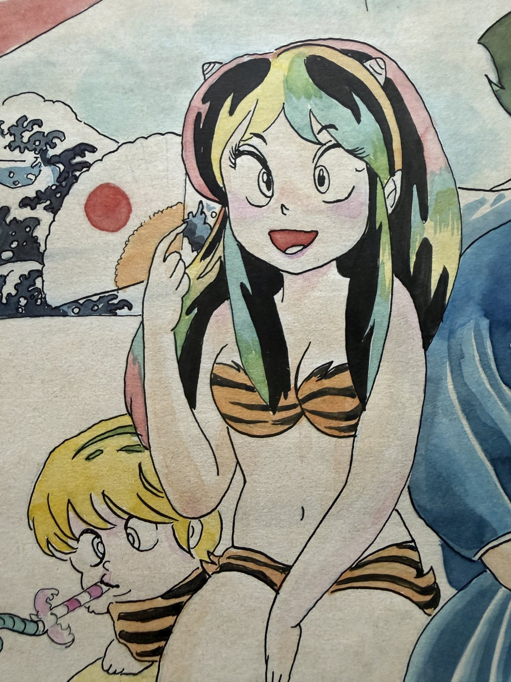 Detail view 6 of Urusei Yatsura Scene | Showa Era Manga Art