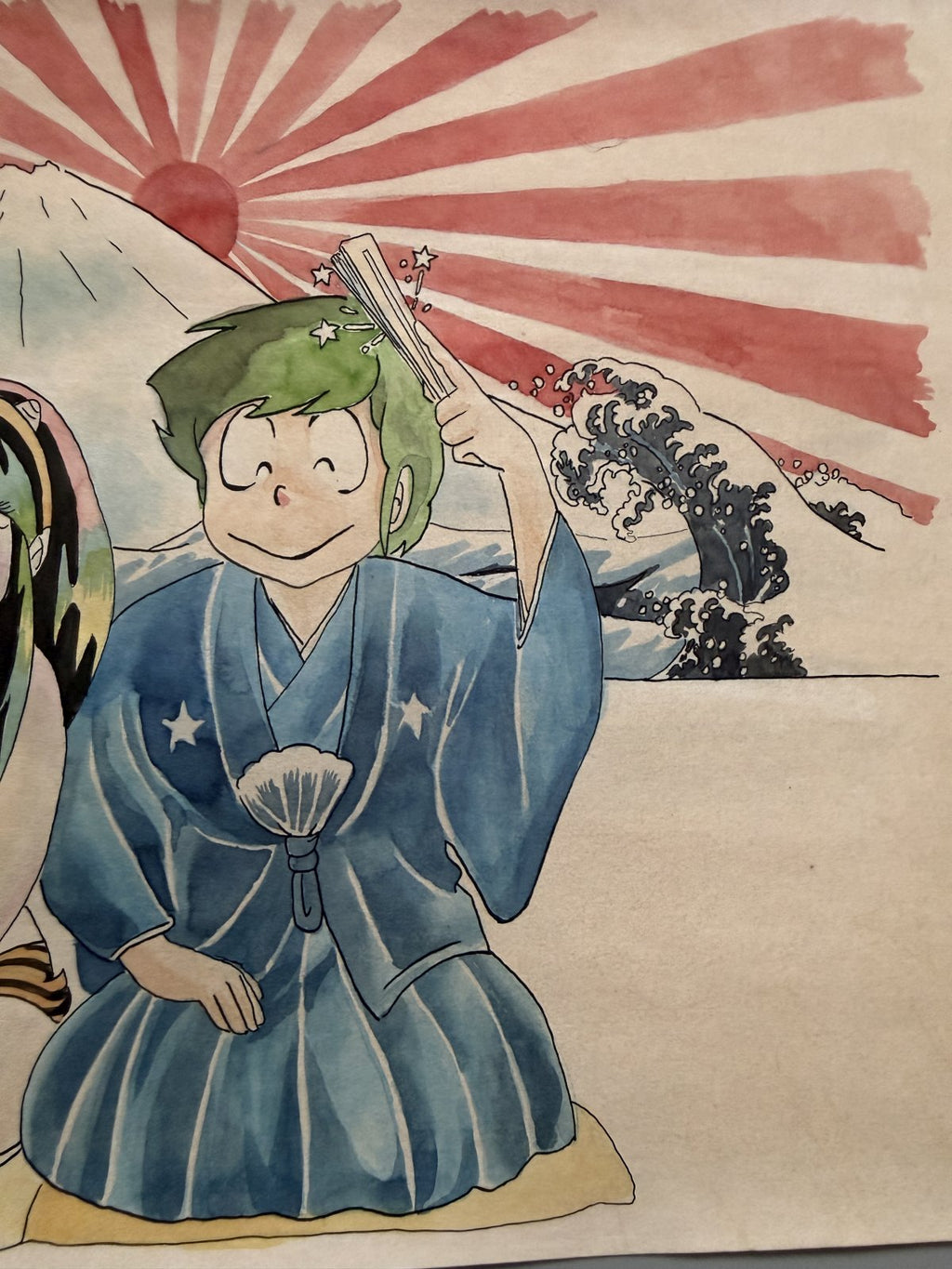Detail view 8 of Urusei Yatsura Scene | Showa Era Manga Art