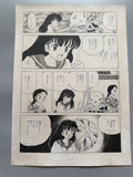 Rumiko Takahashi Inuyasha Scene | Douga-Style Hand-Drawn Vintage Manga Art