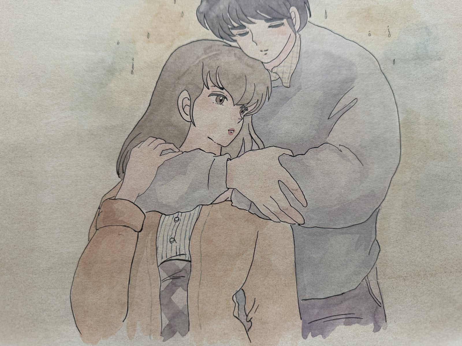 Dialogue balloons and text detail from Maison Ikkoku Scene