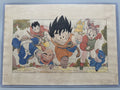 Akira Toriyama Dragon Ball Scene | Douga-Style Hand-Drawn Vintage Manga Art