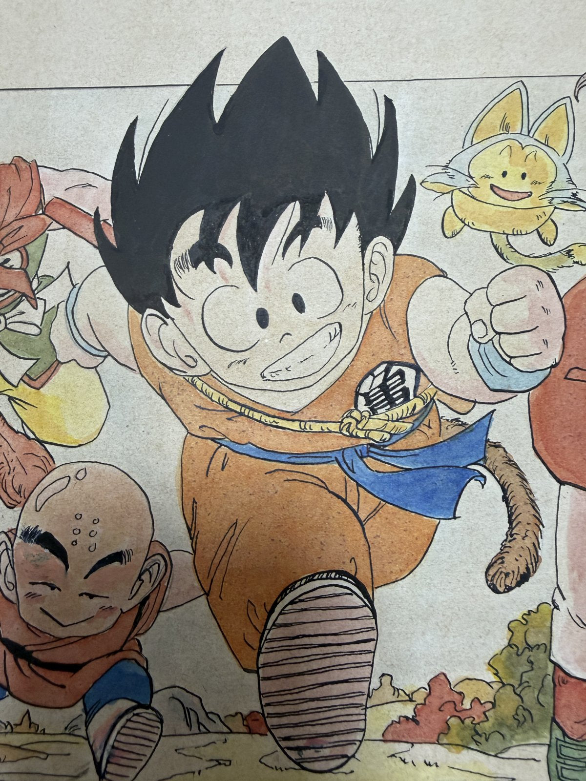Detail view 6 of Dragon Ball Scene | Showa Era Manga Art