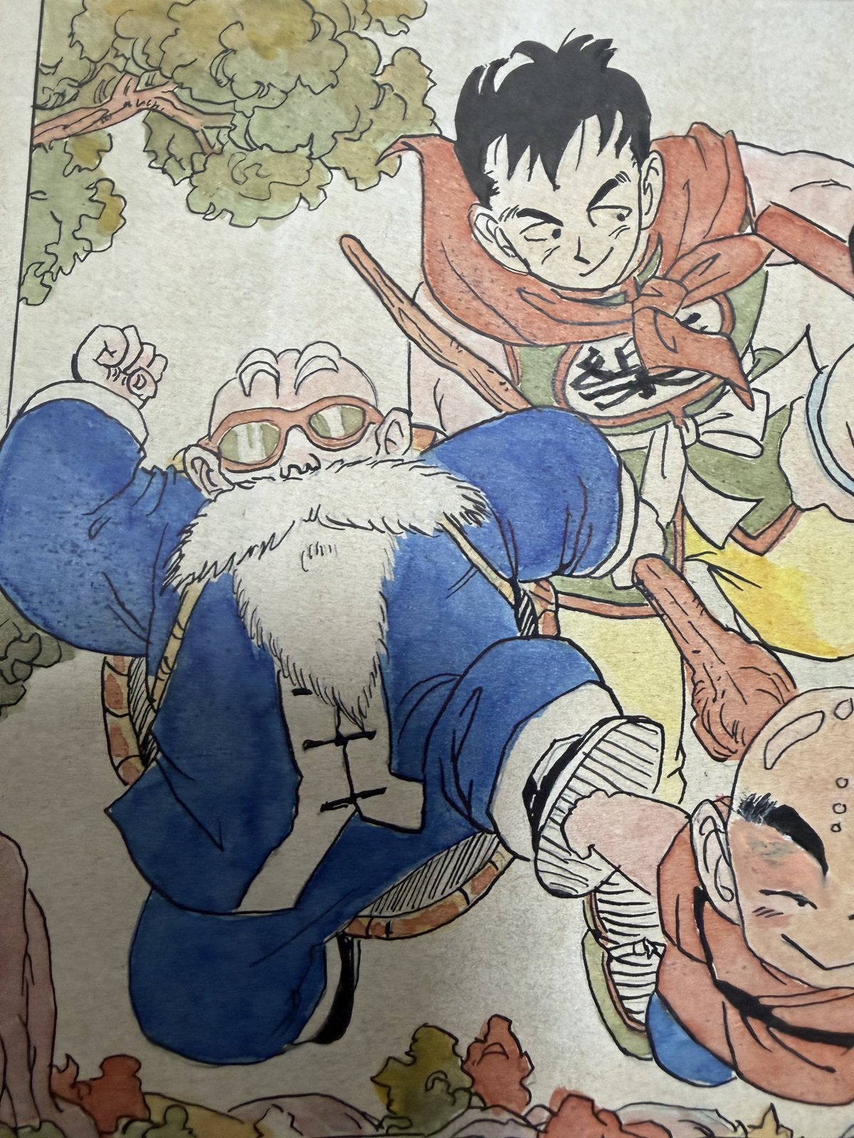 Detail view 8 of Dragon Ball Scene | Showa Era Manga Art