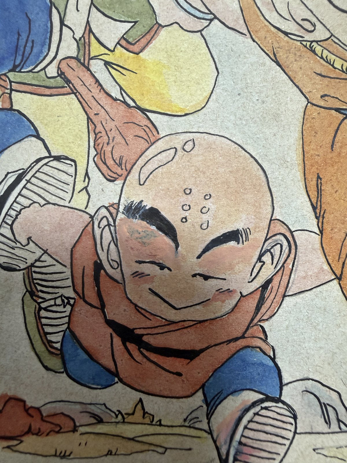 Detail view 9 of Dragon Ball Scene | Showa Era Manga Art